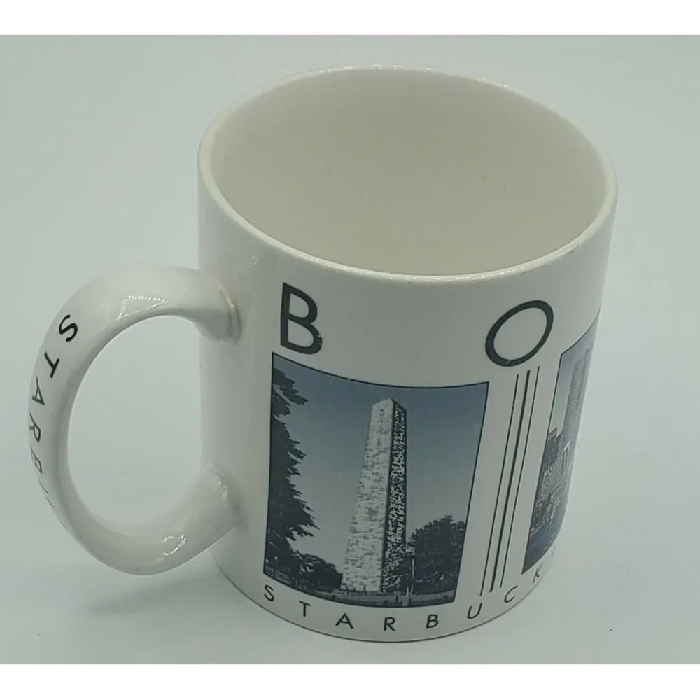 Starbucks Barista Boston City Scenes 2003 Series Coffee Mug ~ 16 oz.